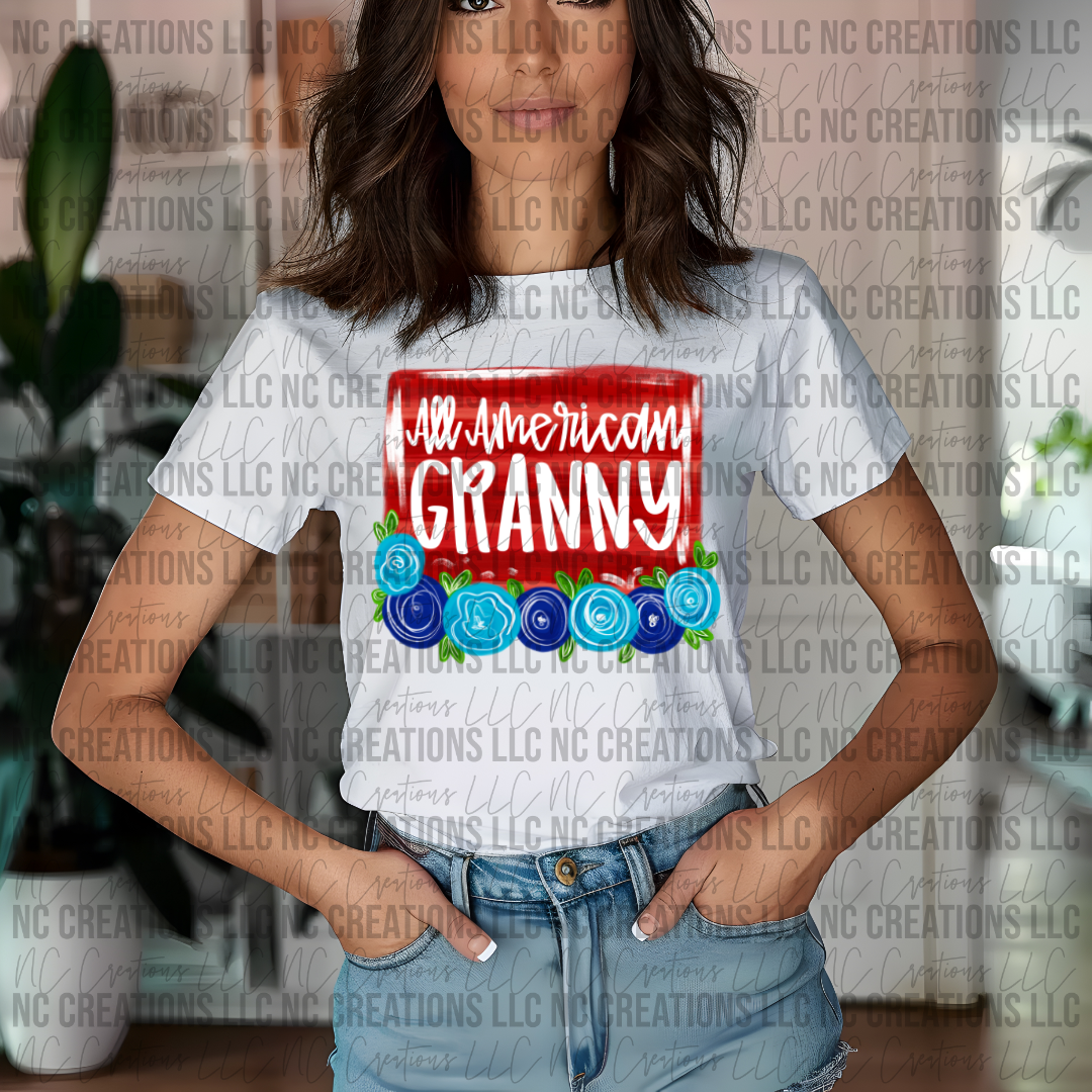 All American Granny Floral