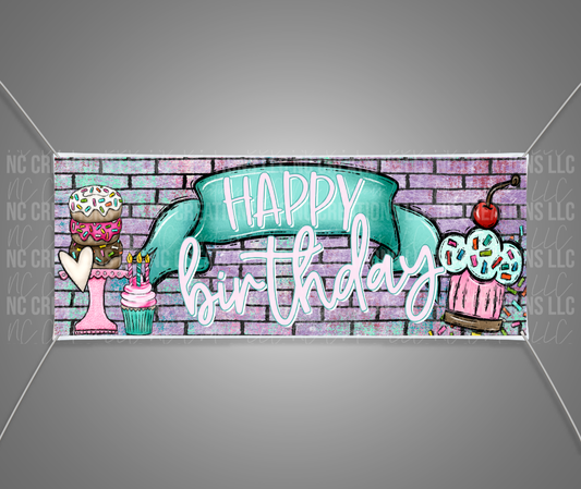 Cupcake Banner
