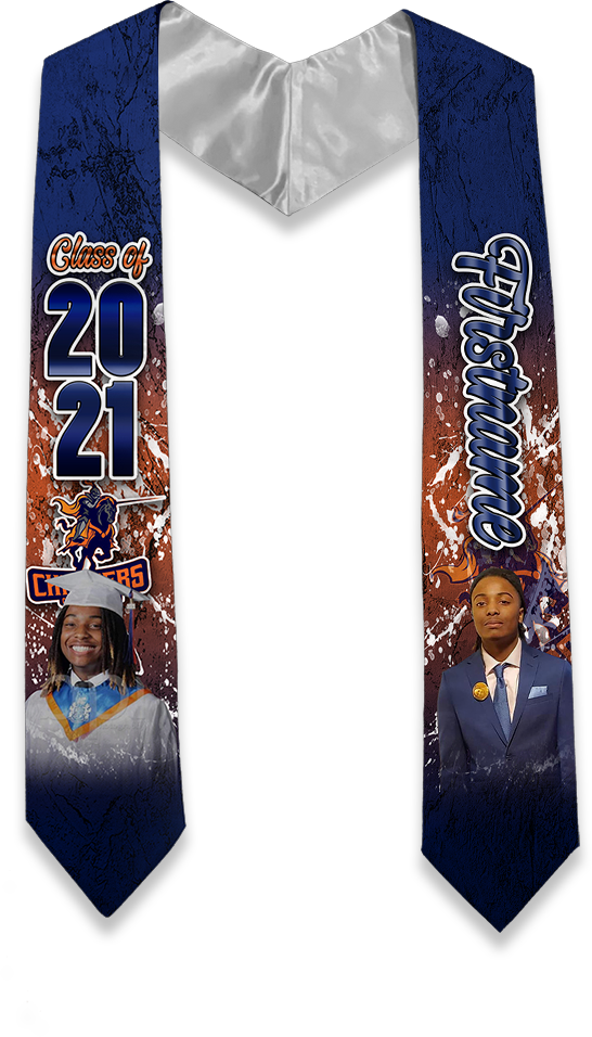 Custom Graduation Shirt & Stole Package