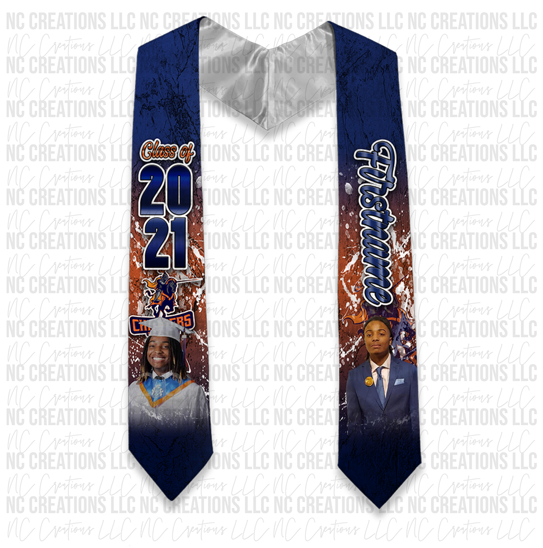 Custom Graduation Stole