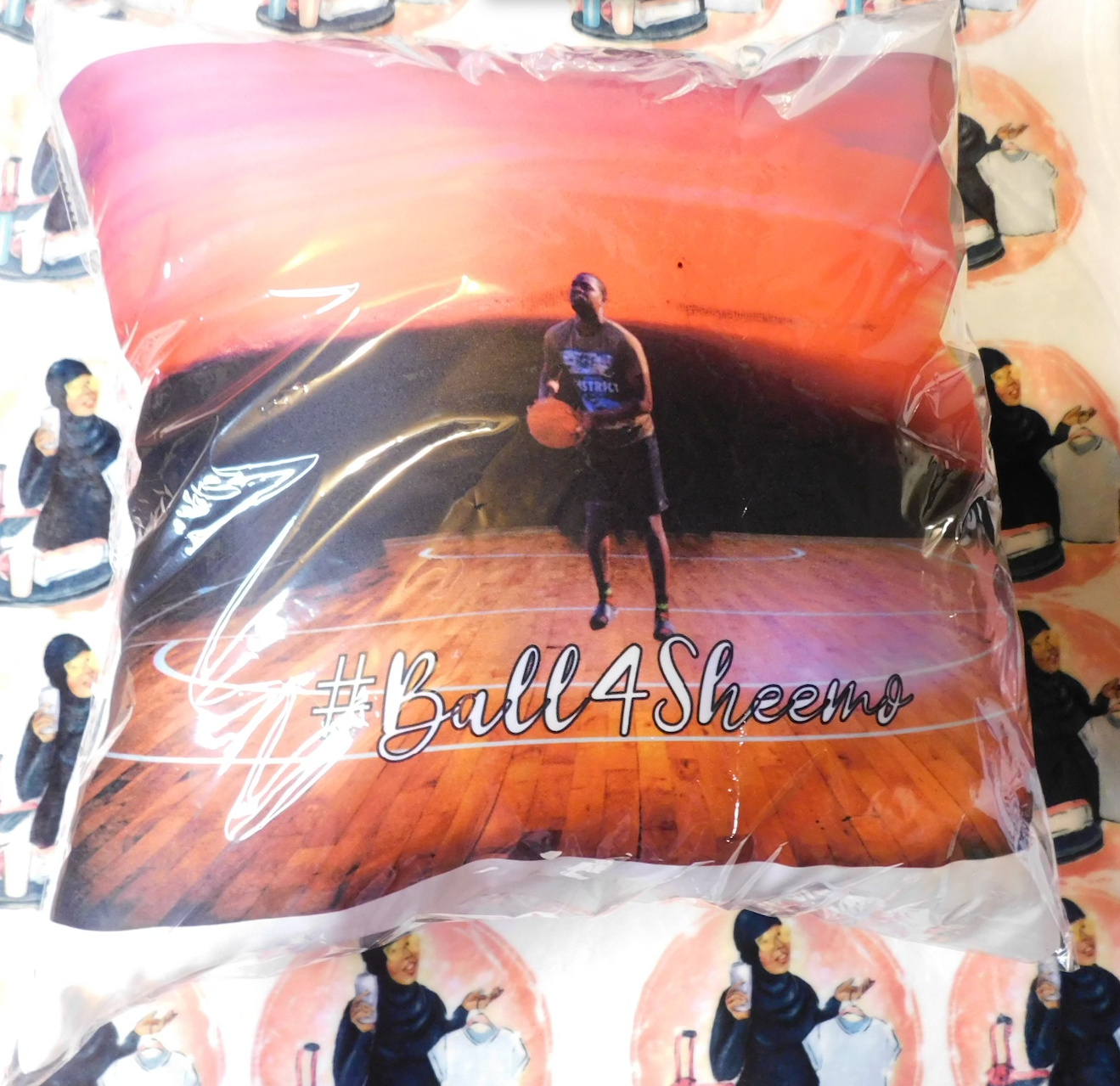 Almohada conmemorativa personalizada