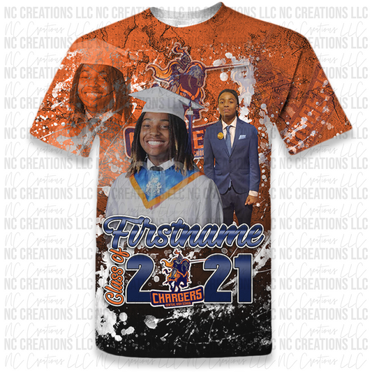 Custom Graduation 3D Shirt