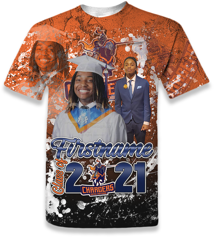 Custom Graduation Shirt & Stole Package