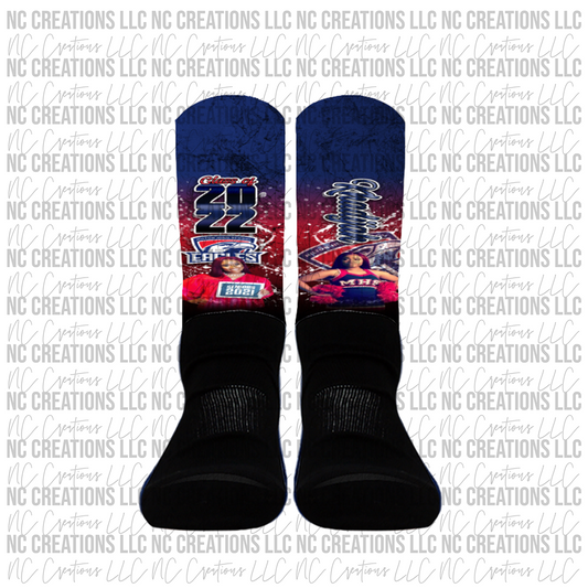 Custom Graduation Socks