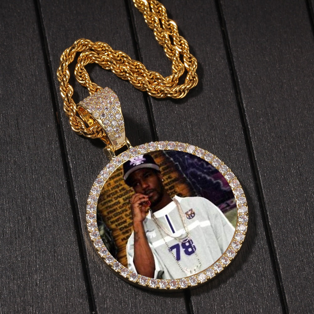 Custom Photo Pendant Necklace