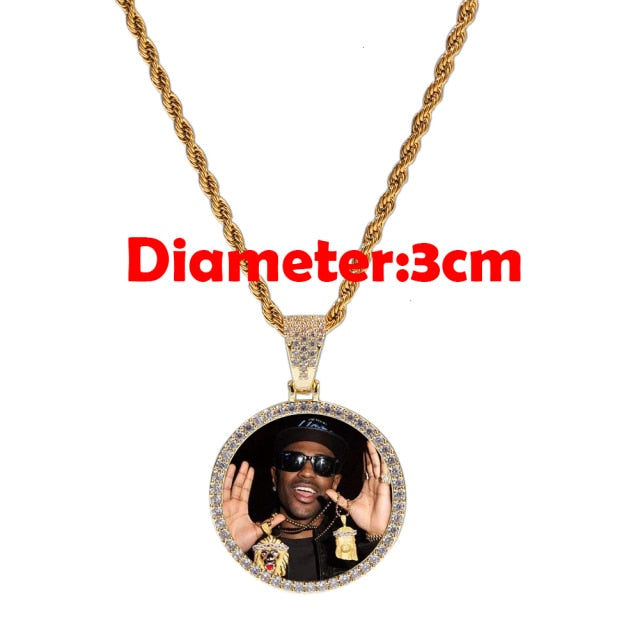 Custom Photo Pendant Necklace