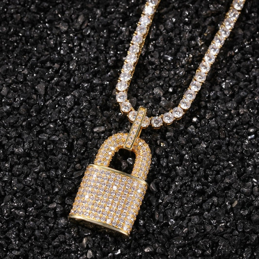 Lock Pendant Necklace