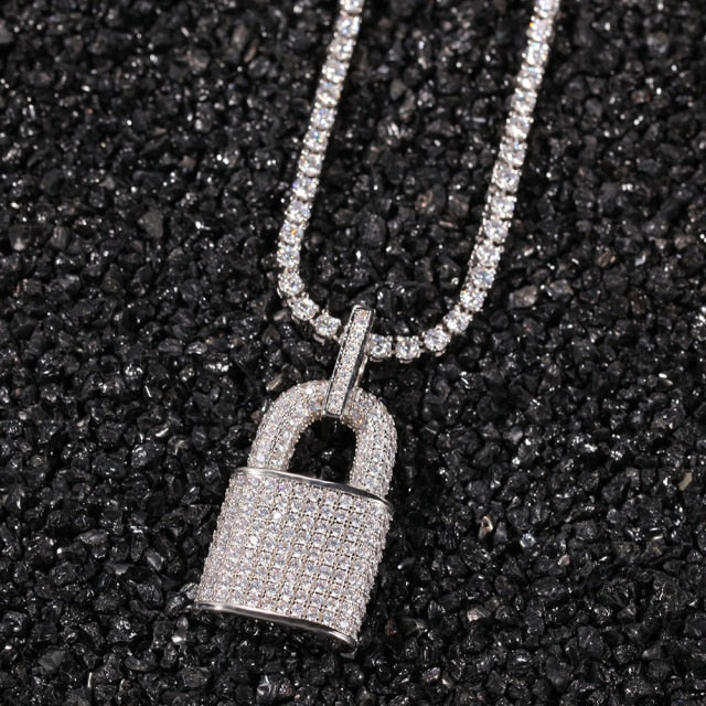 Lock Pendant Necklace